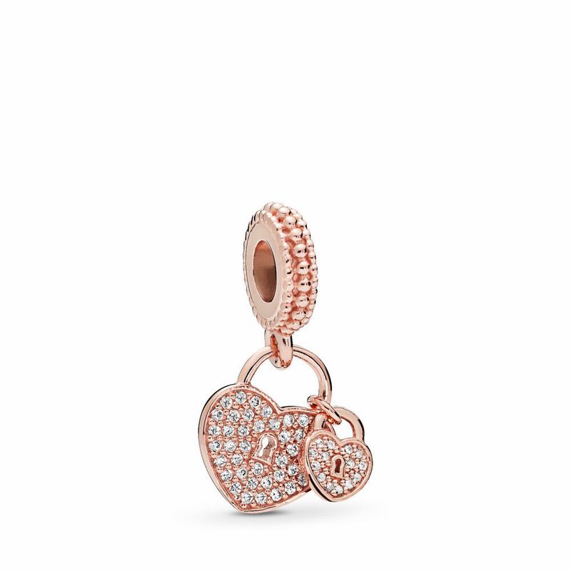 Pandora Rose™ Love Locks Dangle Charm Sale NZ (153769-WXN)